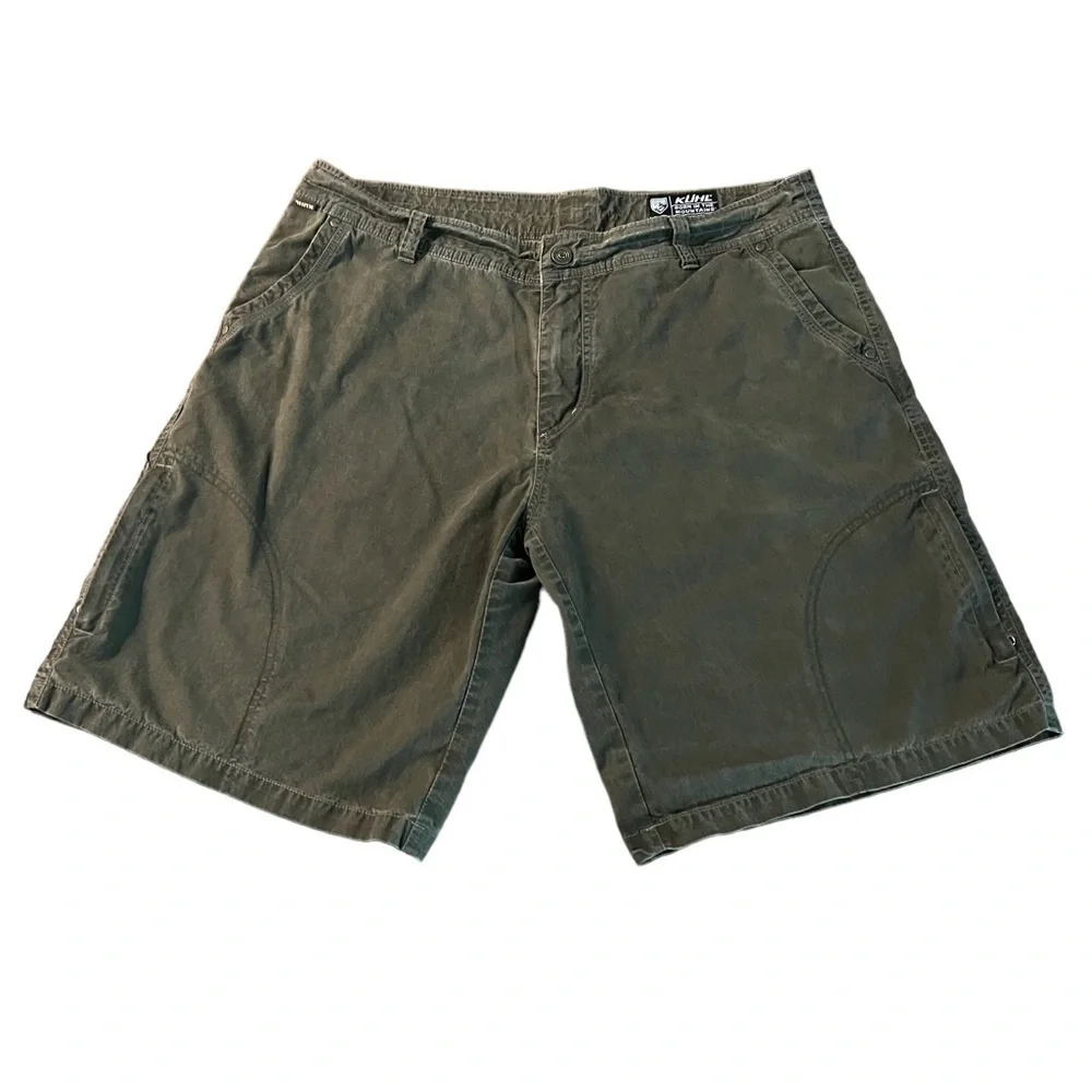 KUHL MENS PATINA TIE DYE ADVENTURE SHORTS SIZE 38